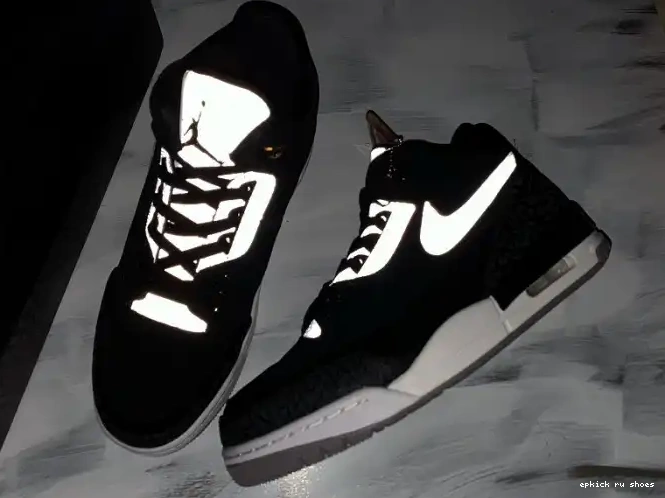 Rep Grey CK4348-007 Tinker Black Air Jordan 3 Cement 0614